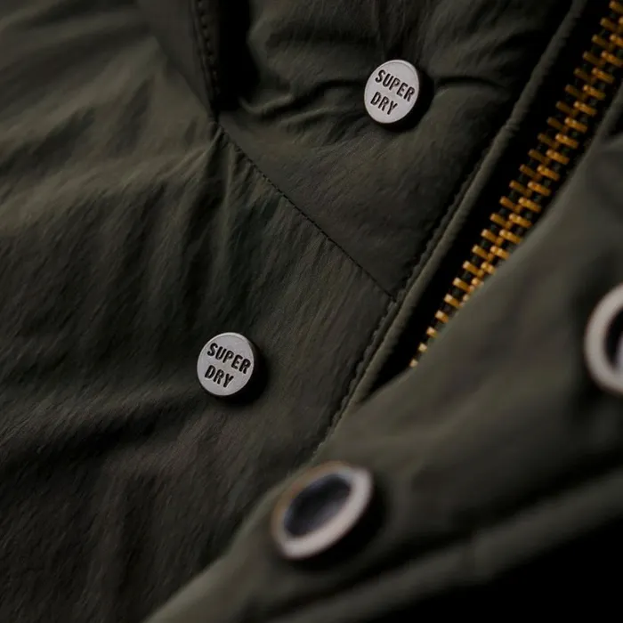 Superdry Hooded Longline Puffer Winterjas Heren