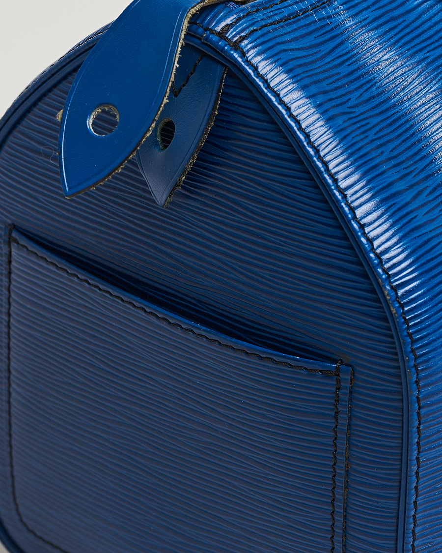 Louis Vuitton Pre-Owned Speedy 25 Handbag Epi Leather Blue