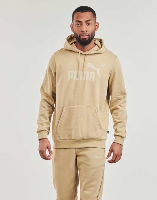 Puma - ESS BIG LOGO HOODIE FL (S) - Beige