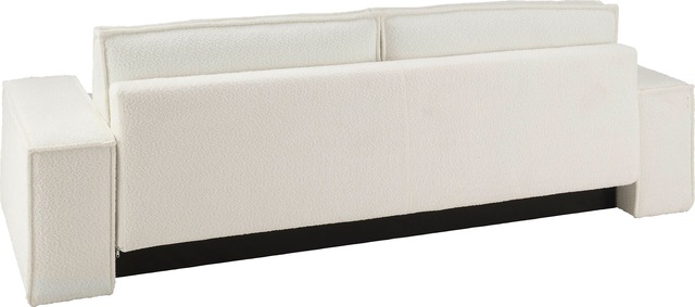 GOODproduct 3-Sitzer »FINNLEY, Schlafsofa 257 cm, Couch mit Schlaffunktion & Bettkasten« verfügbar in den Stoffqualitäten Bouclé, Struktur fein und Mega Cord