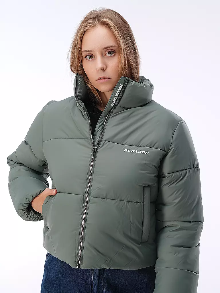 PEGADOR Steppjacke GEORGIA  grün