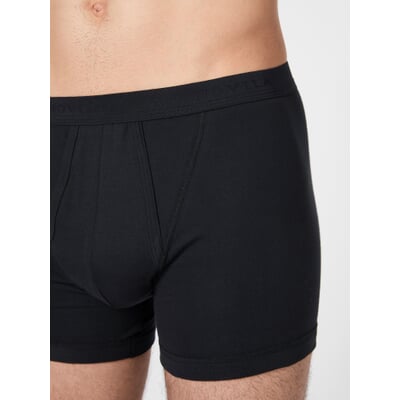 Herren-Retroshorts, Schwarz