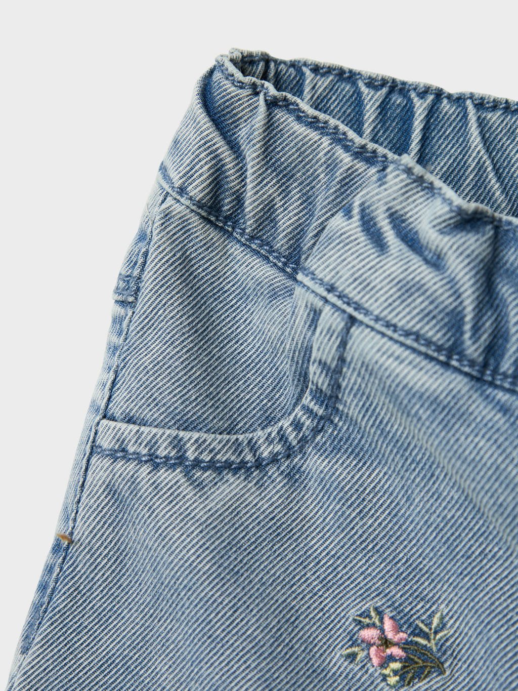 NAME IT regular waist regular fit jeans light blue denim