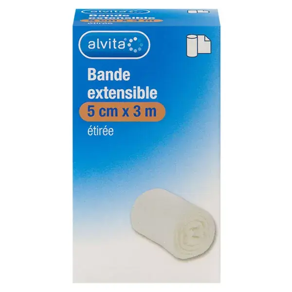Faixa Elástica Alvita 5cm x 3m (1 unidade)