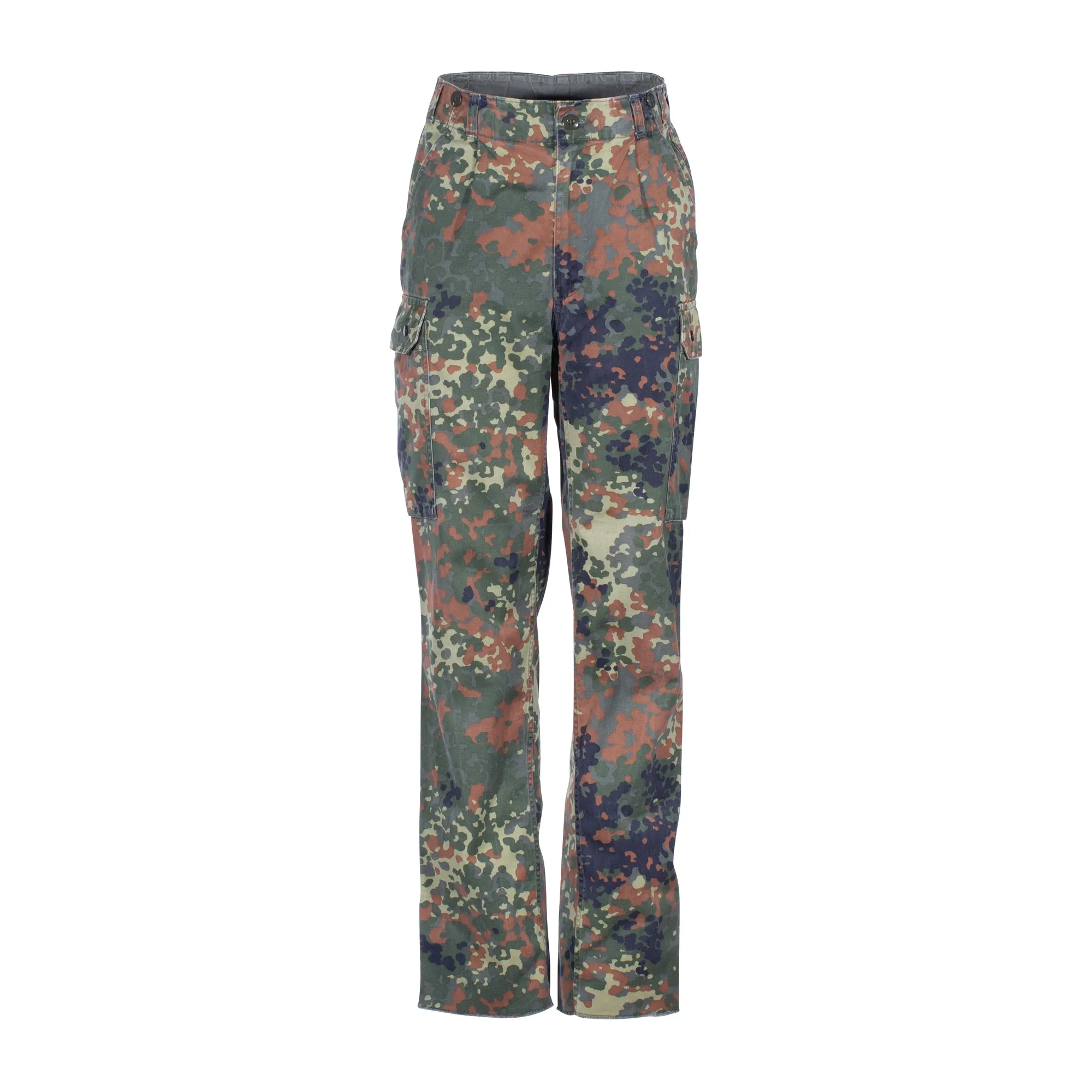 Bundeswehr Original -  BW Feldhose flecktarn gebraucht Frauen