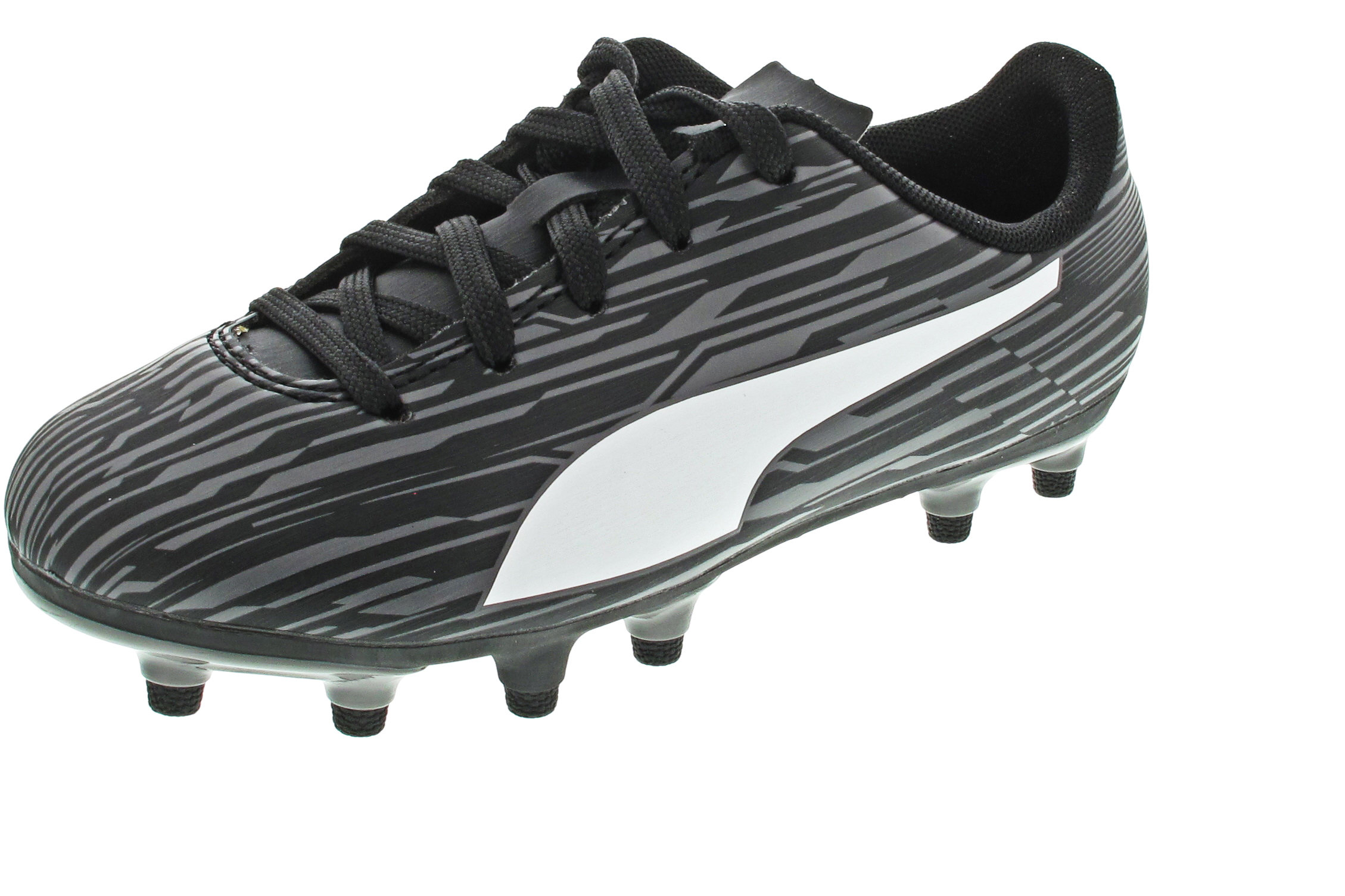 Puma Rapido III FG\/AG Jr Fußballschuh schwarz