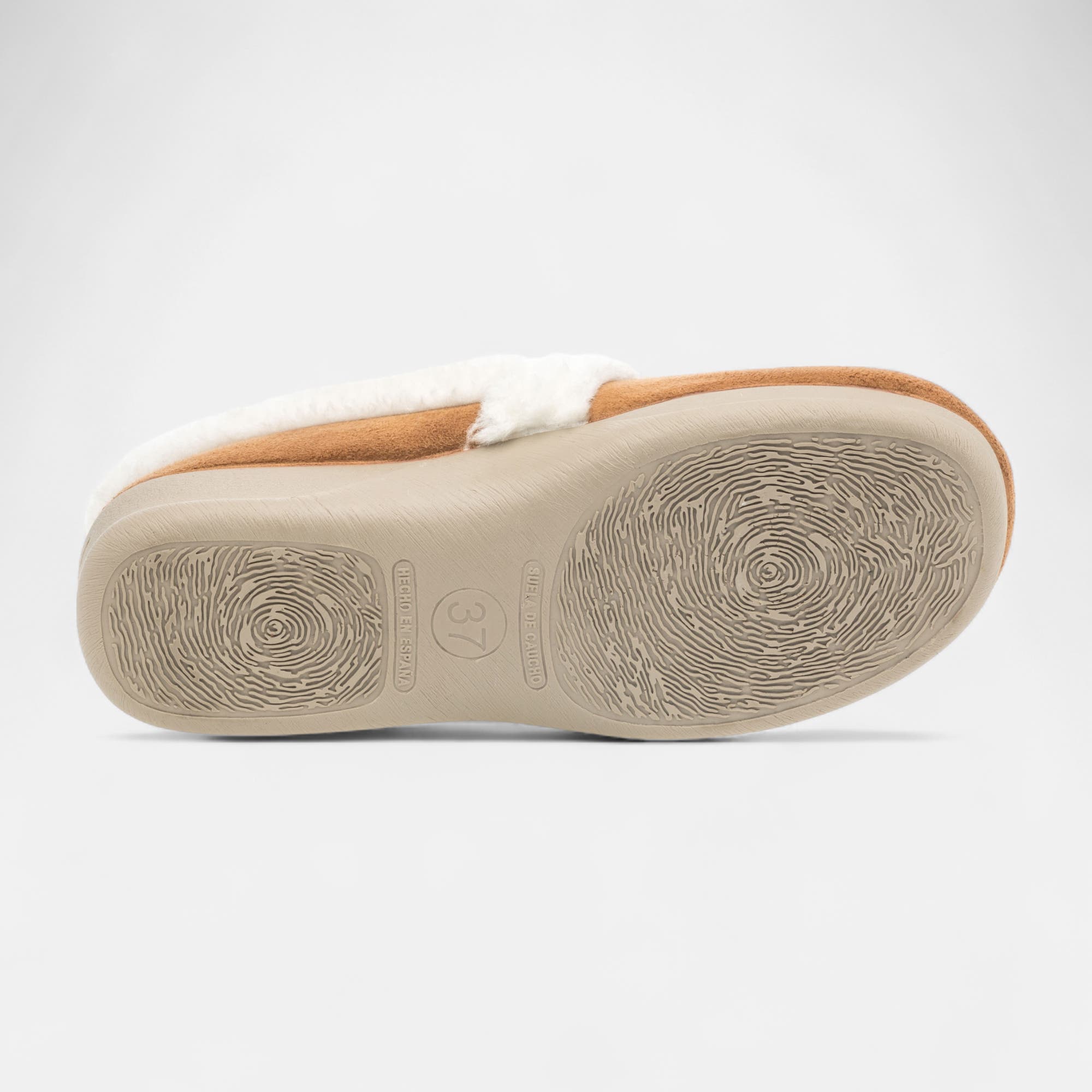 Chaussons ballerines Femme camel