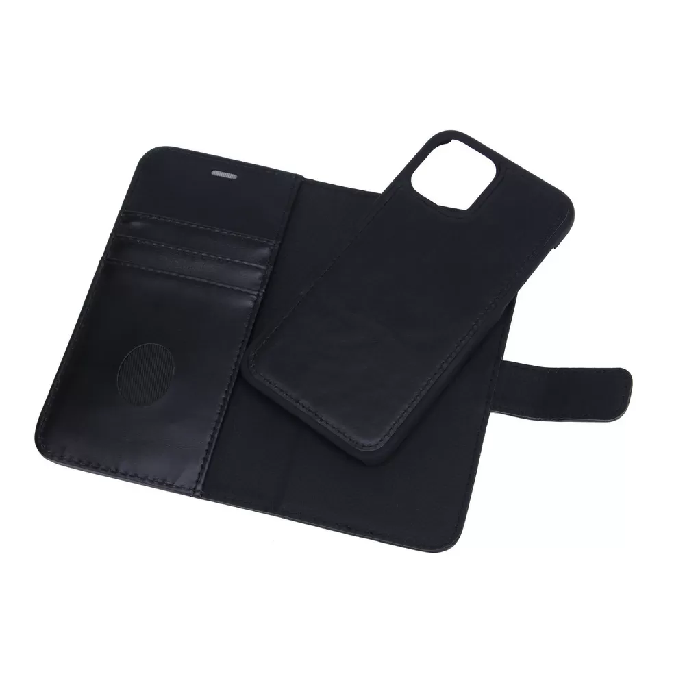 Radicover iPhone 12 / 12 PRO Exclusive 2in1, læder - Sort