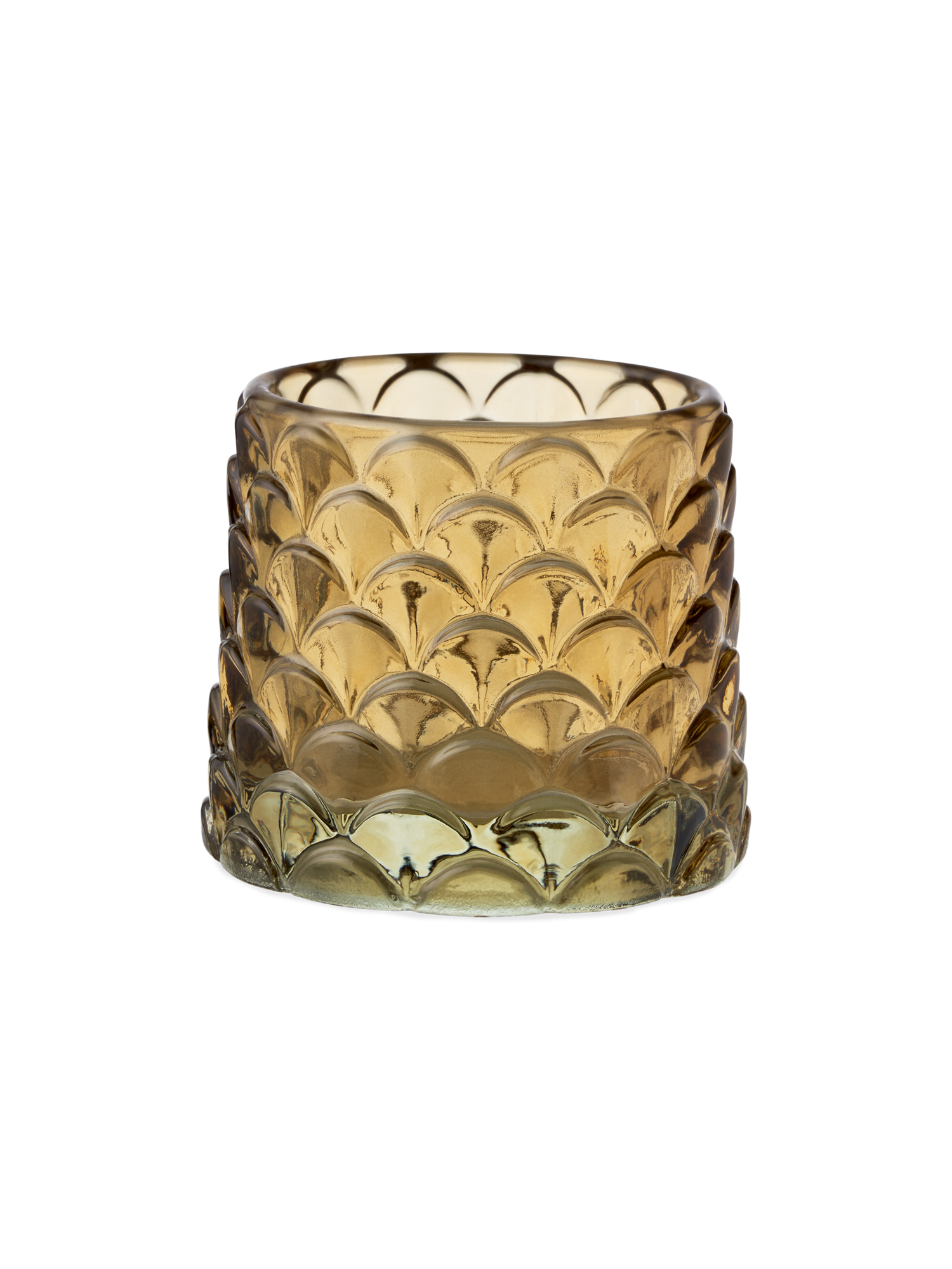 Fyrfadsstage | Glas. Ø7,8/6,8 x 6,8 cm. | Clear