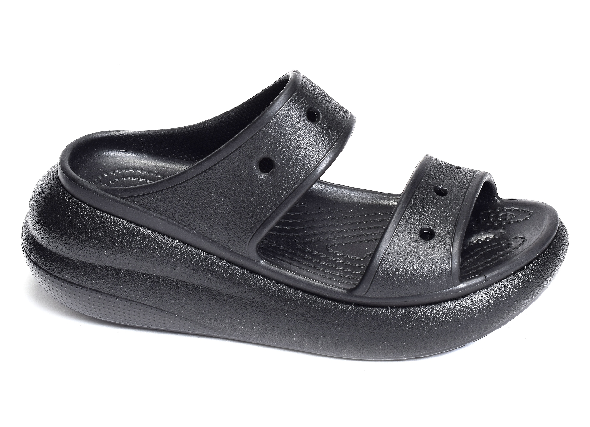 Classic cruch sandal noir