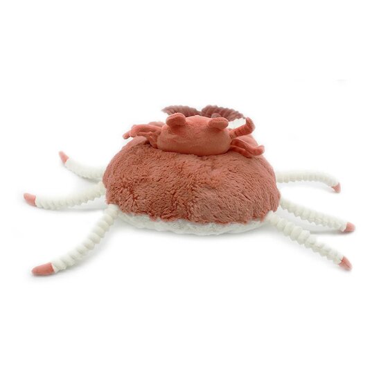 Ptipotos Peluche crabe Cassecou et son bébé   Terracotta        46 cm   de               Les Déglingos