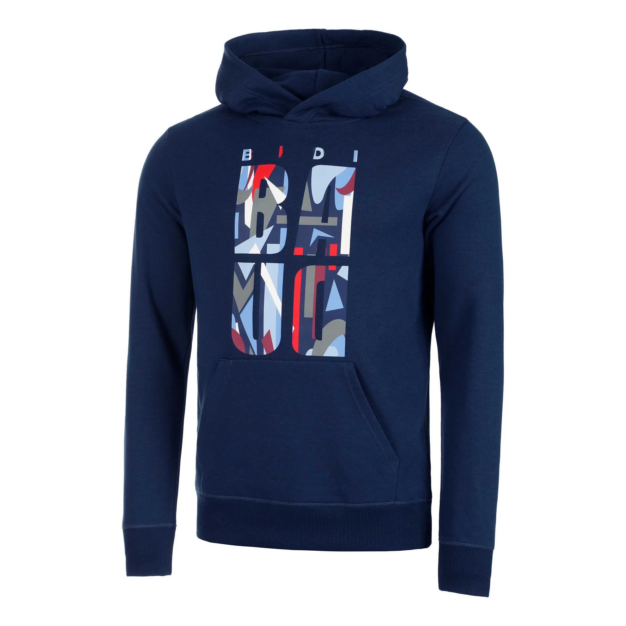 BIDI BADU New York 2024 Logo Chill Sweat À Capuche Hommes - Bleu Foncé , Multicouleur