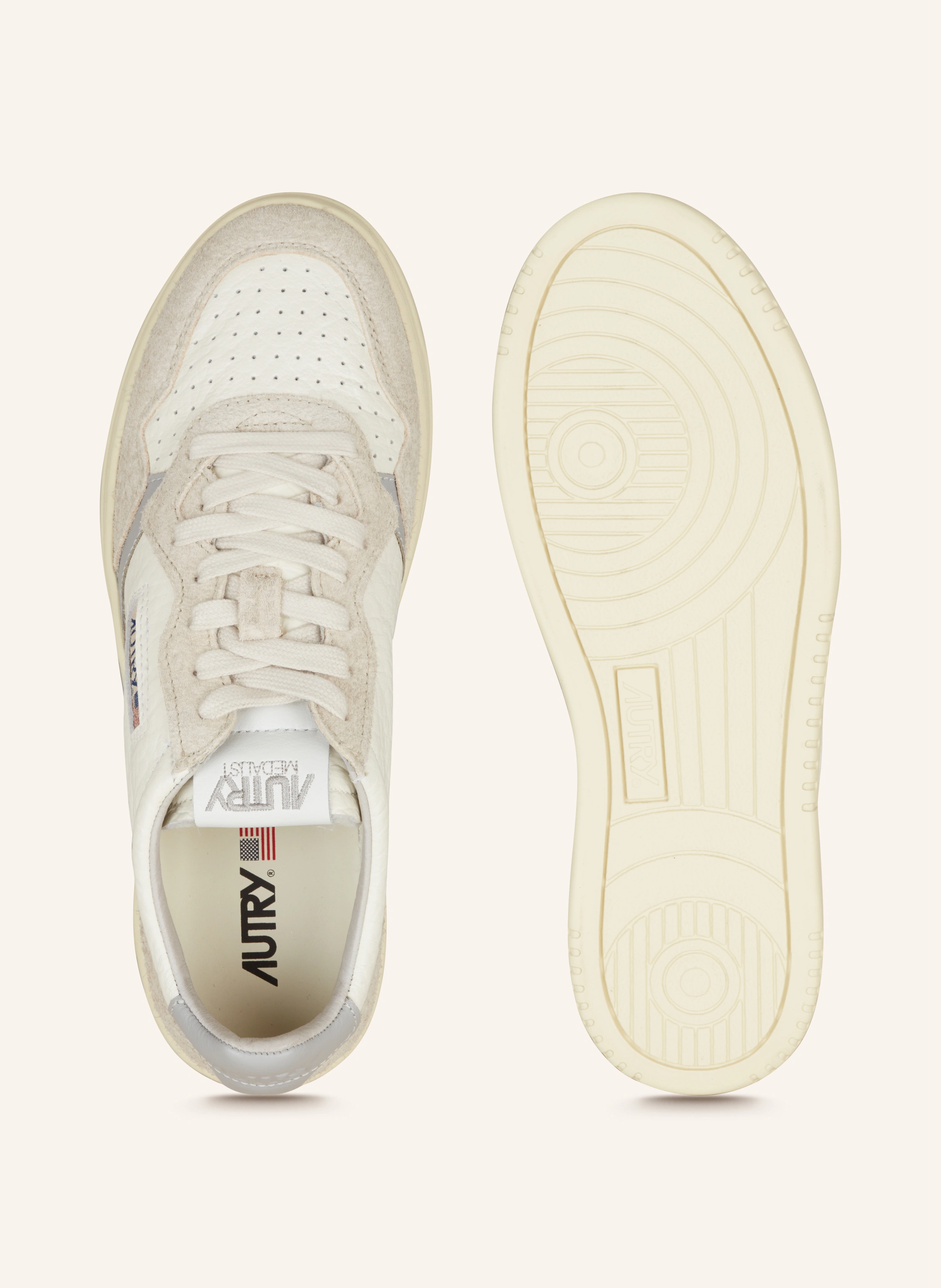 AUTRY Sneaker MEDALIST LOW TEXTURE SUEDE