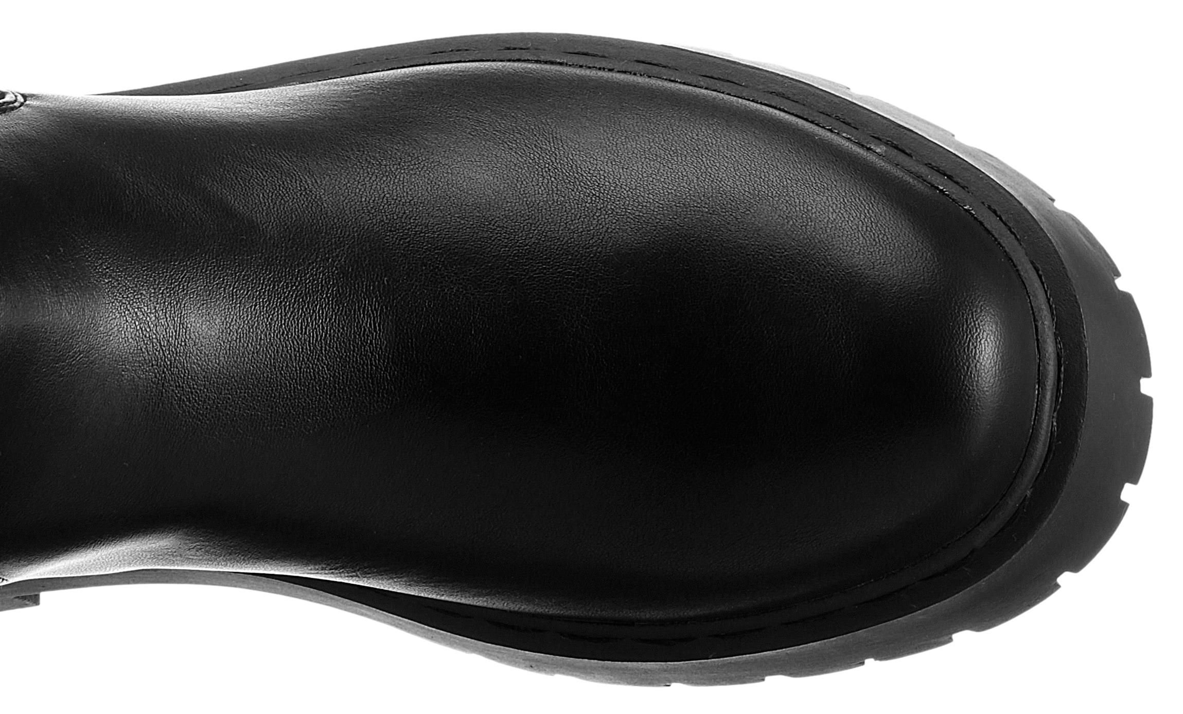 Aniston SHOES Chelseaboots  Schlupfboots, Plateaustiefelette, mit Glitzersteine - NEUE KOLLEKTION