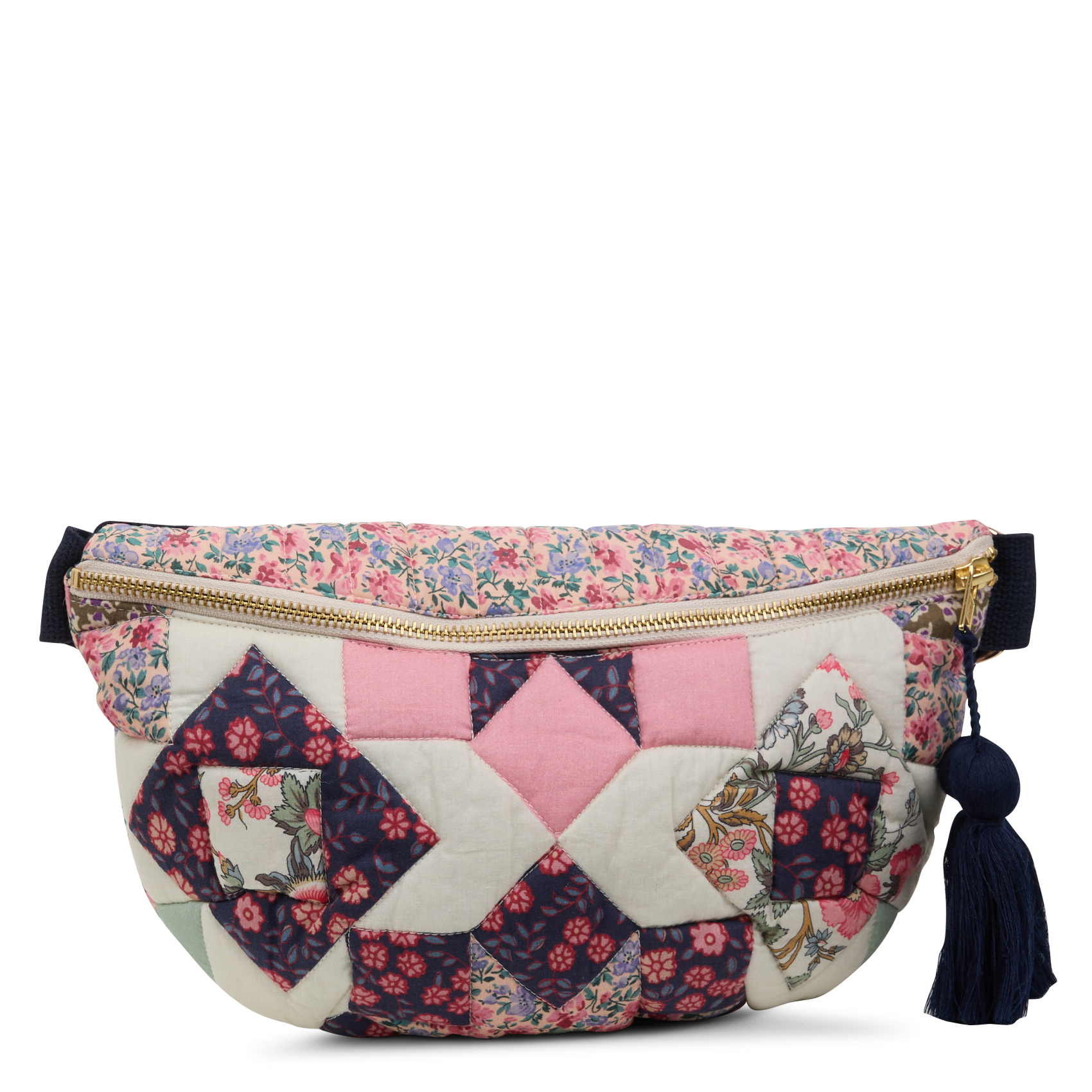 GABY - Sac banane imprimé en coton | Multicolore