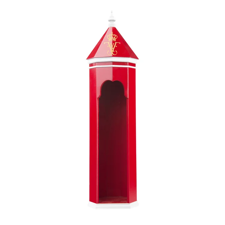 Kay Bojesen - Schilderhaus Frederik , H 36 cm, rot / weiss