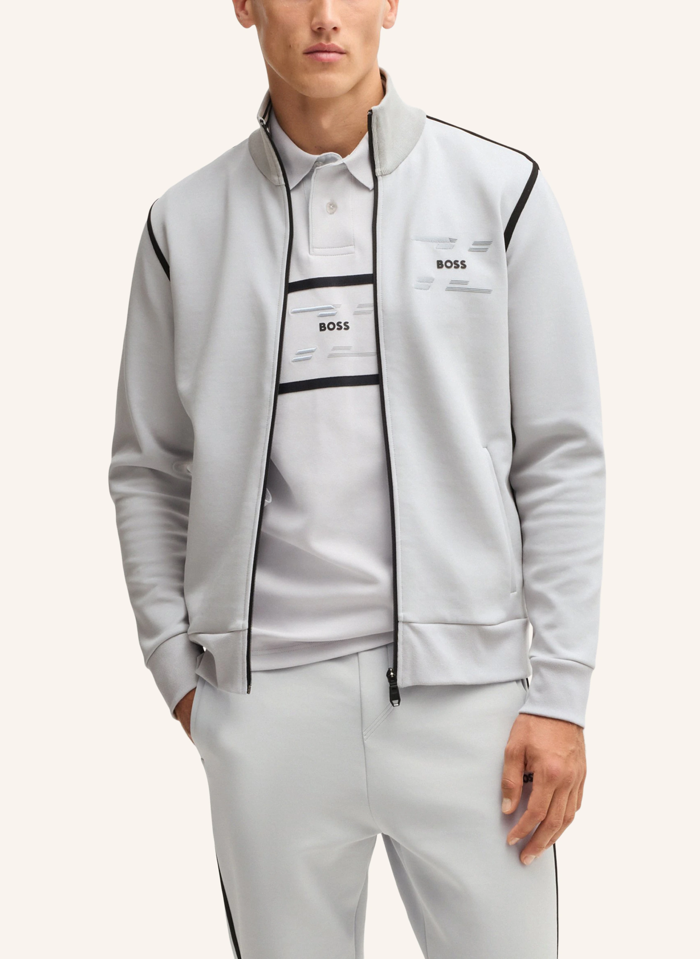 BOSS Sweatshirt SKAZ TAPE Regular Fit