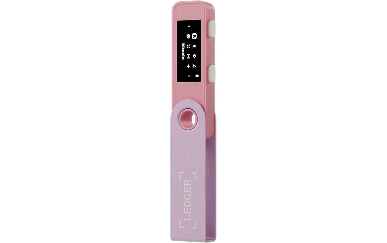 Nano S Plus Pastel PinkCrypto-Hardware-Wallet zum Kaufen, Verwalten und Vermehren digitaler Vermögenswerte