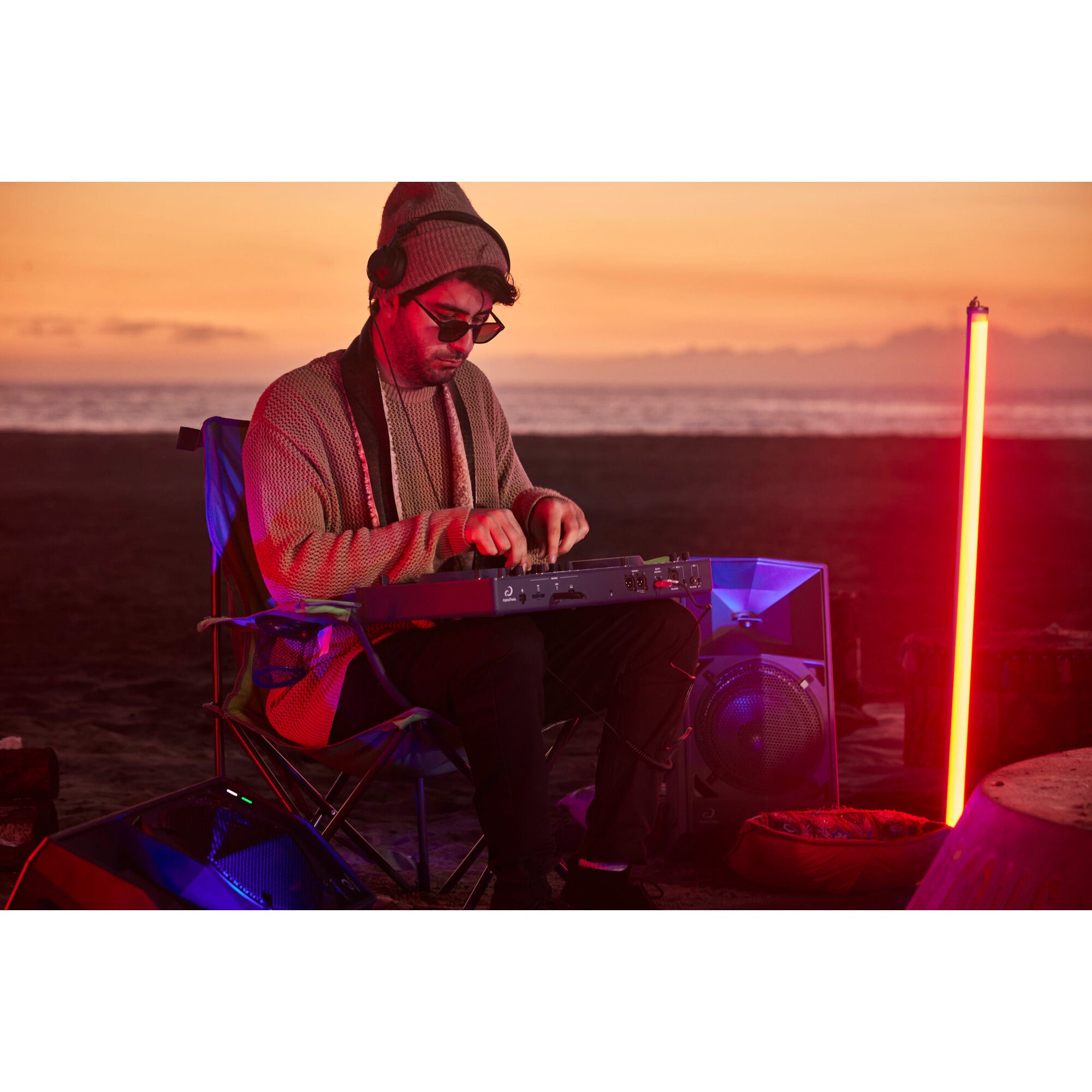 AlphaTheta Wave-Eight mobiele Bluetooth-speaker