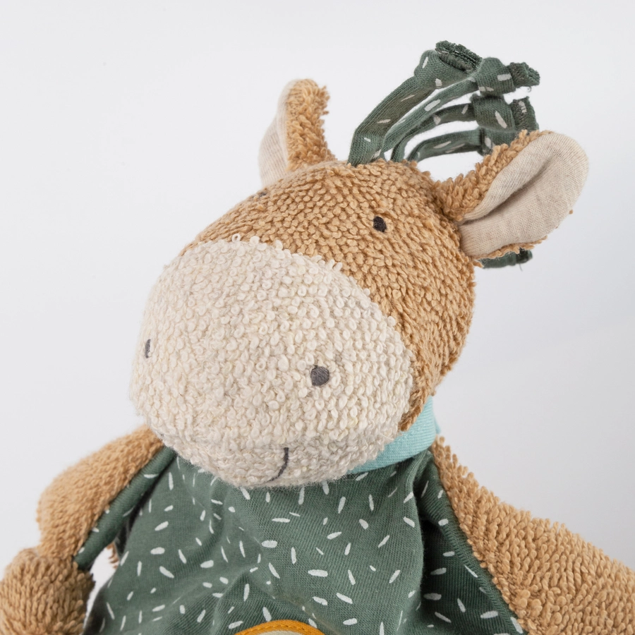 sigikid® Schnuffeltuch Pony Wiwi Wiah grün beige