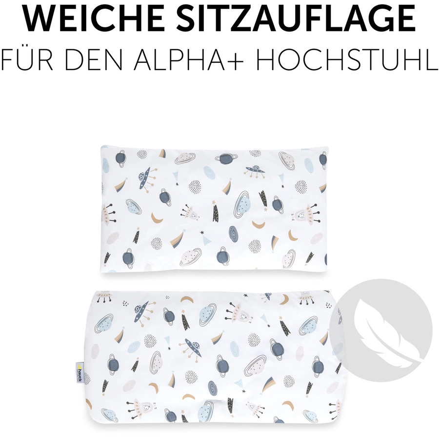 hauck Hochstuhlauflage Deluxe Space