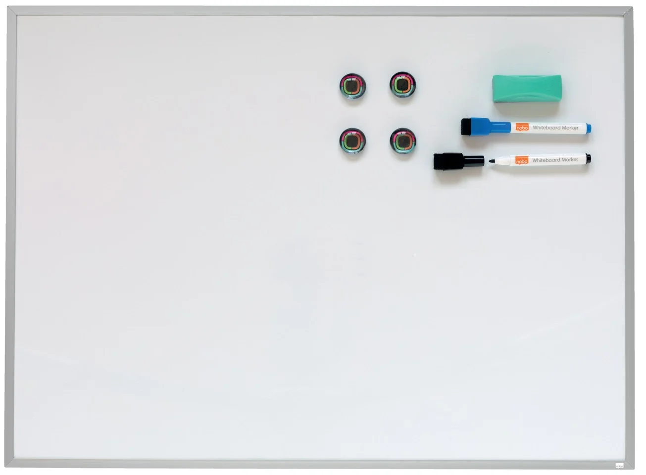Nobo - Magnetisk Whiteboard med Aluminium Ramme 58.5x43cm