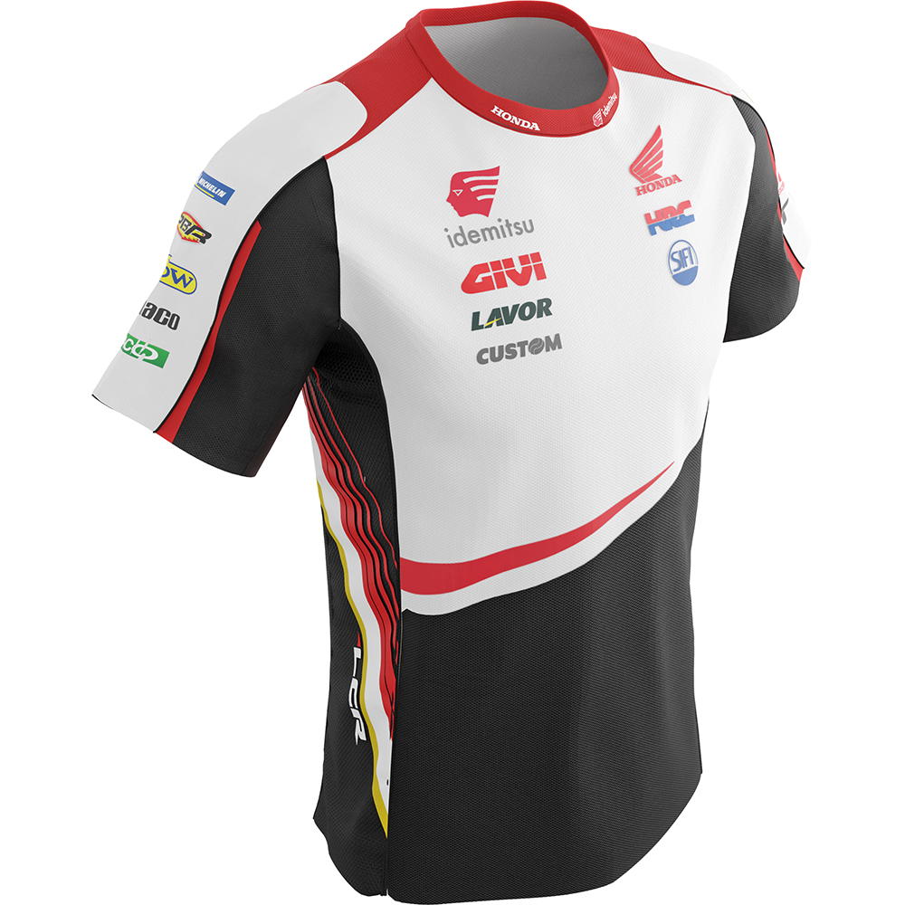Ixon - T-shirt enfant LCR Kid 22 Noir / Blanc / Rouge