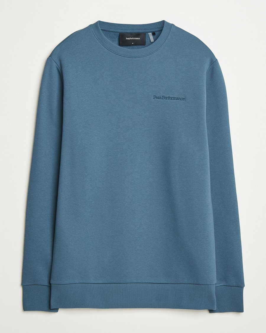 Peak Performance Original Crew Neck Sweatshirt Mountain Lake