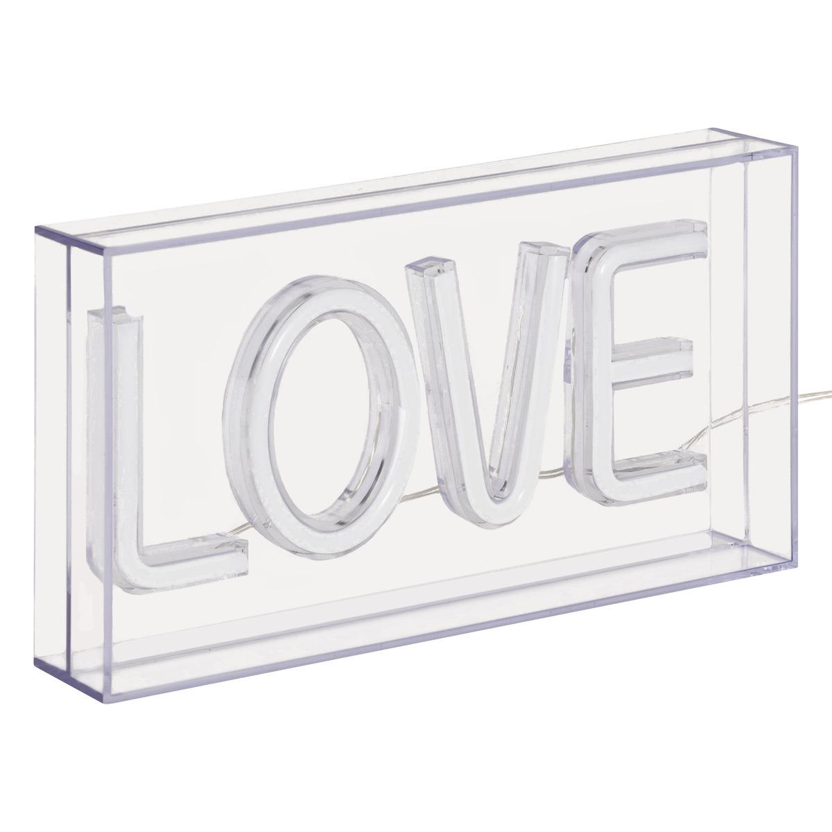 NEON LED A POSER LOVE L.23CM