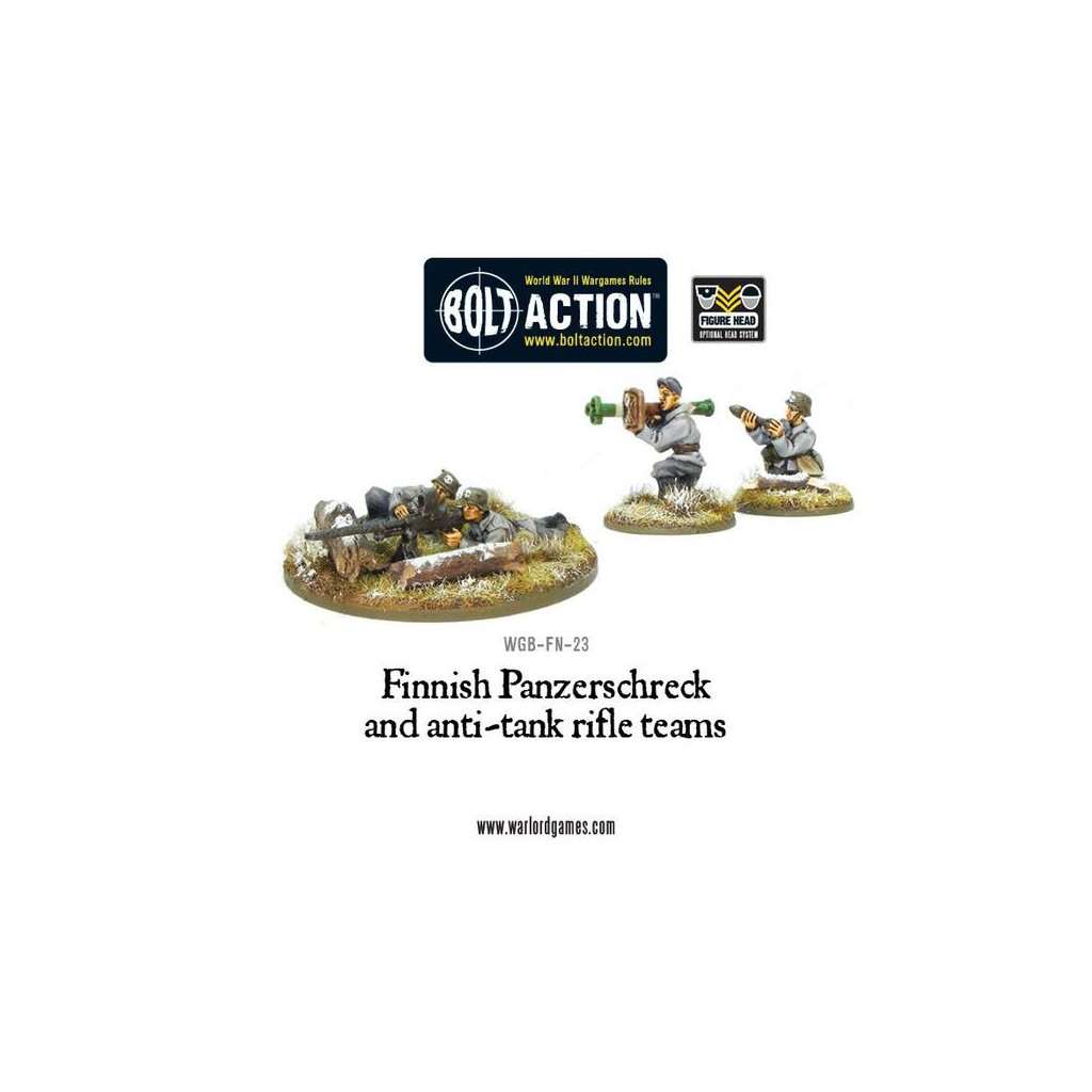 Bolt Action - Finnish Panzerschreck and Anti-Tank Rifle Teams