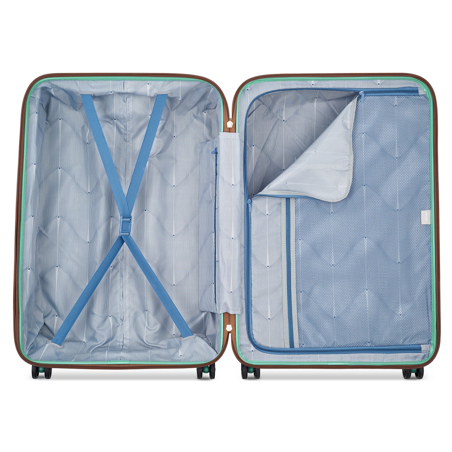 Delsey Freestyle 4 Wheel Trolley 76 pistache