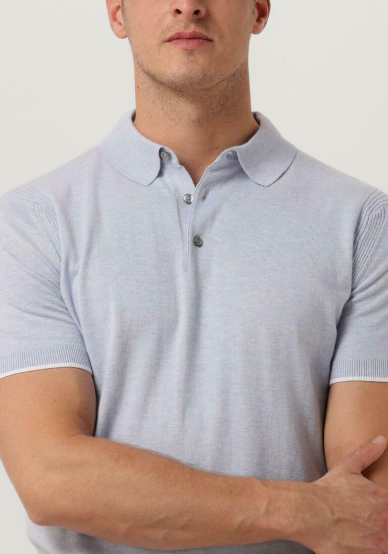 GENTILUOMO lichtblauwe gentiluomo polo k9157-273