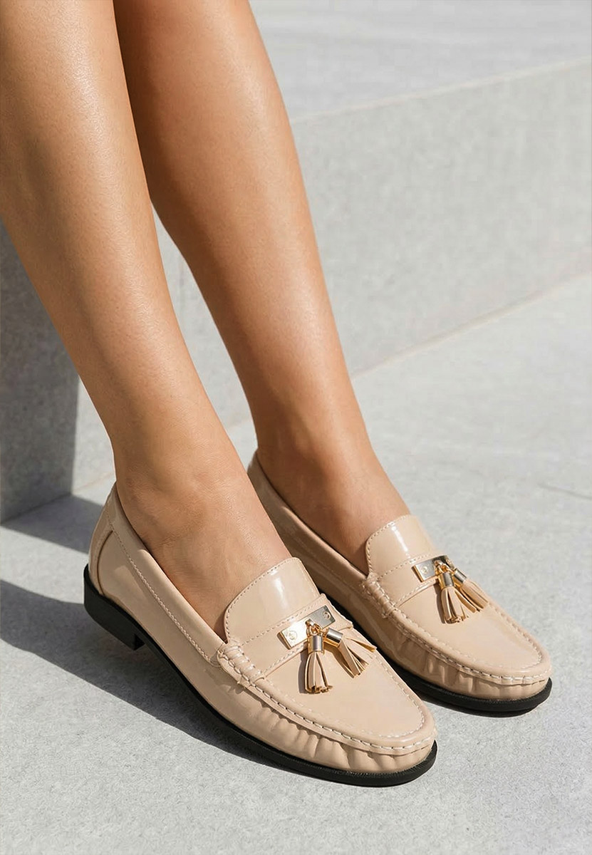 Loafers femme beige Dallas