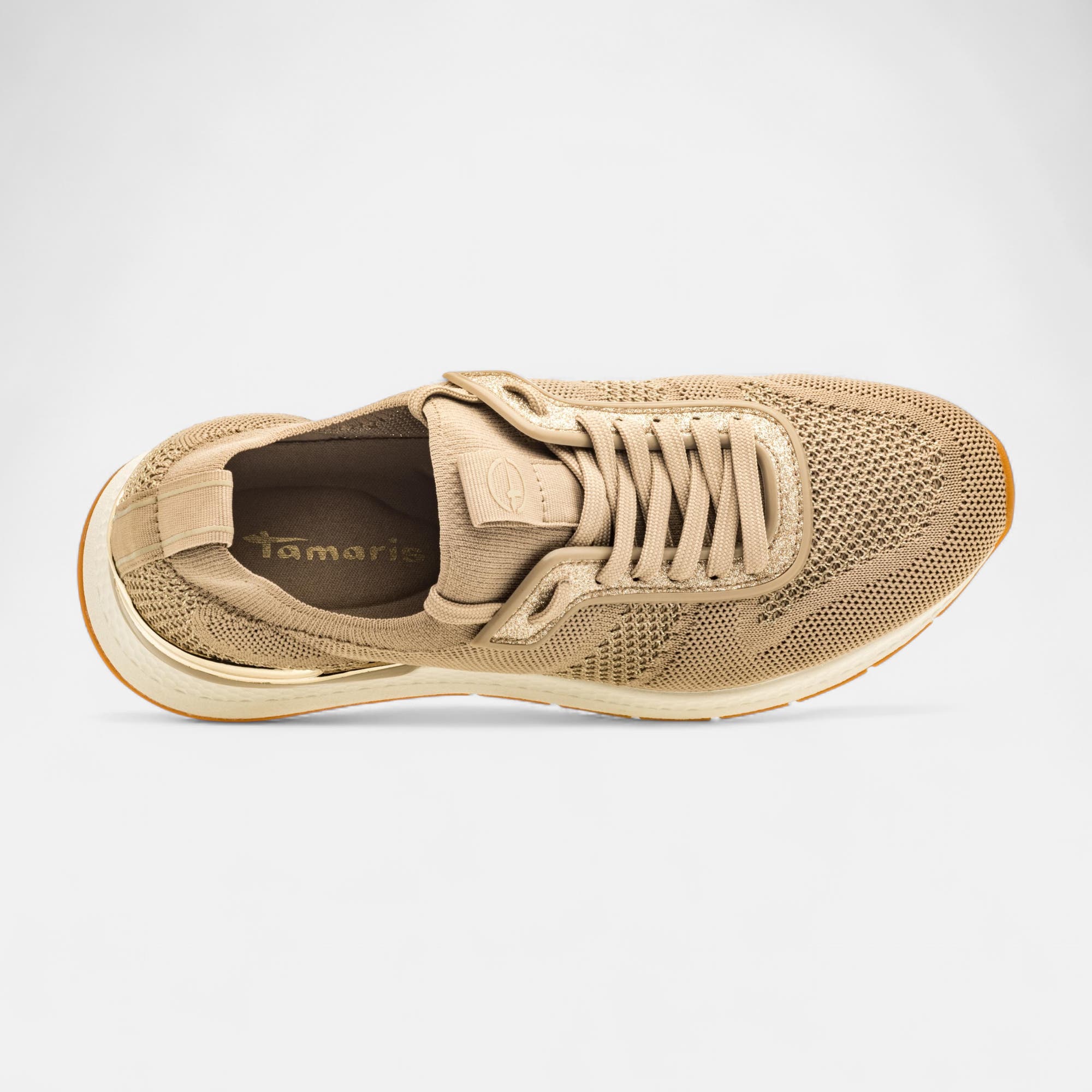 Baskets basses Femme taupe