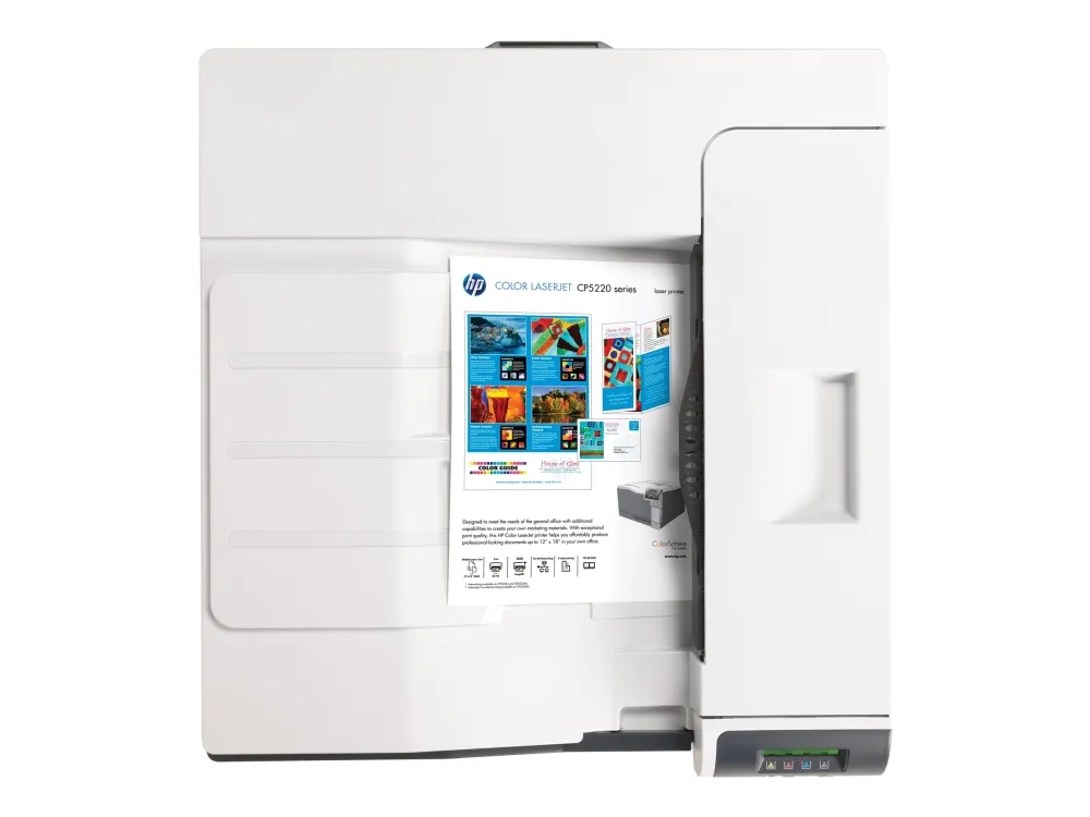 HP Color LaserJet Professional CP5225dn - Printer - farve - Duplex - laser - A3 - 600 dpi - op til 20 spm (mono) / op til 20 spm (farve) - kapacitet: 350 ark - USB, LAN