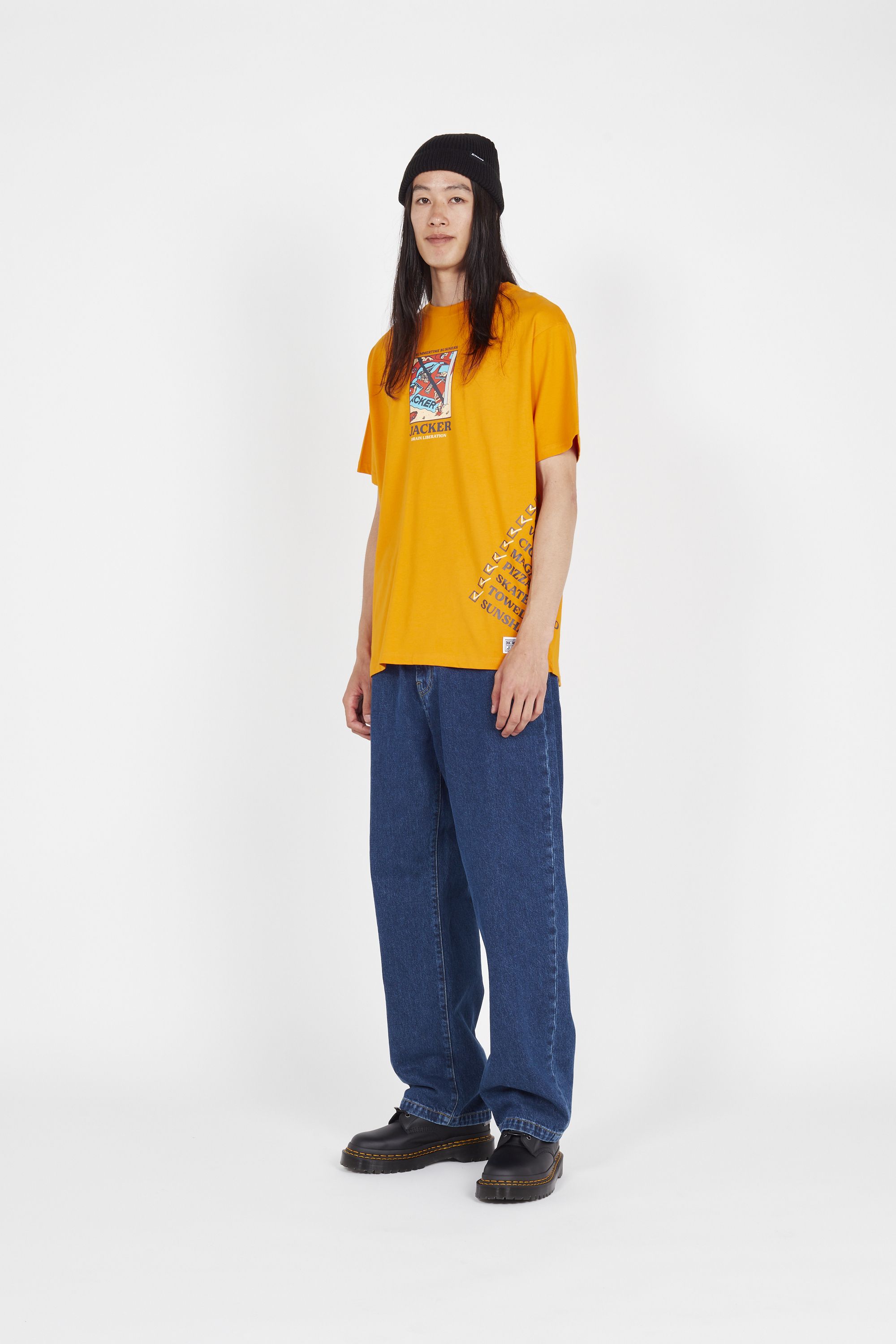 JACKER T-shirt Summertime Orange