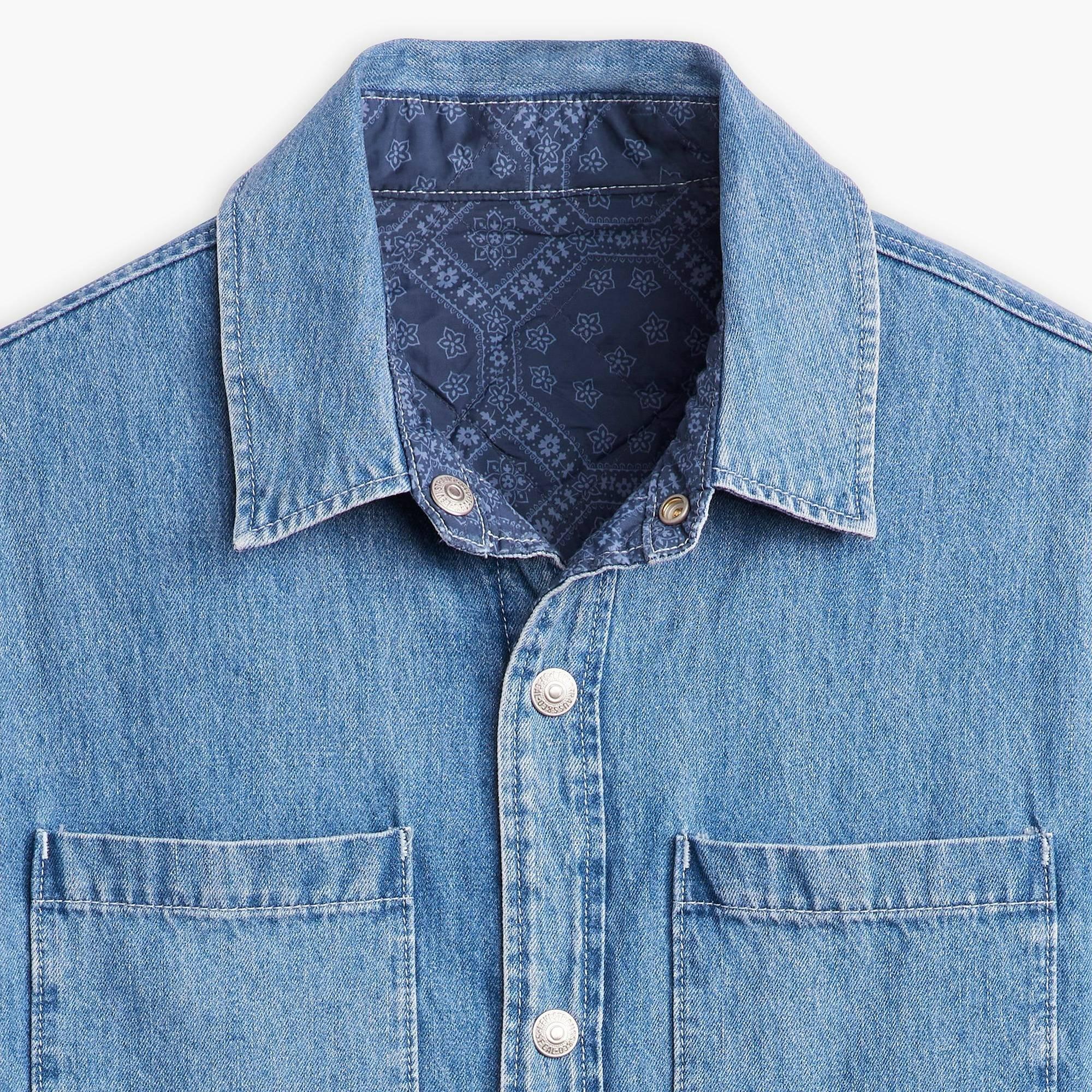 Levis Levis Bryant Padded Rev Oversh Green