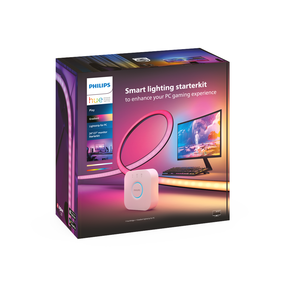 Philips Hue - Gaming Gradient PC strip 24 27 inch EU SK - Bridge