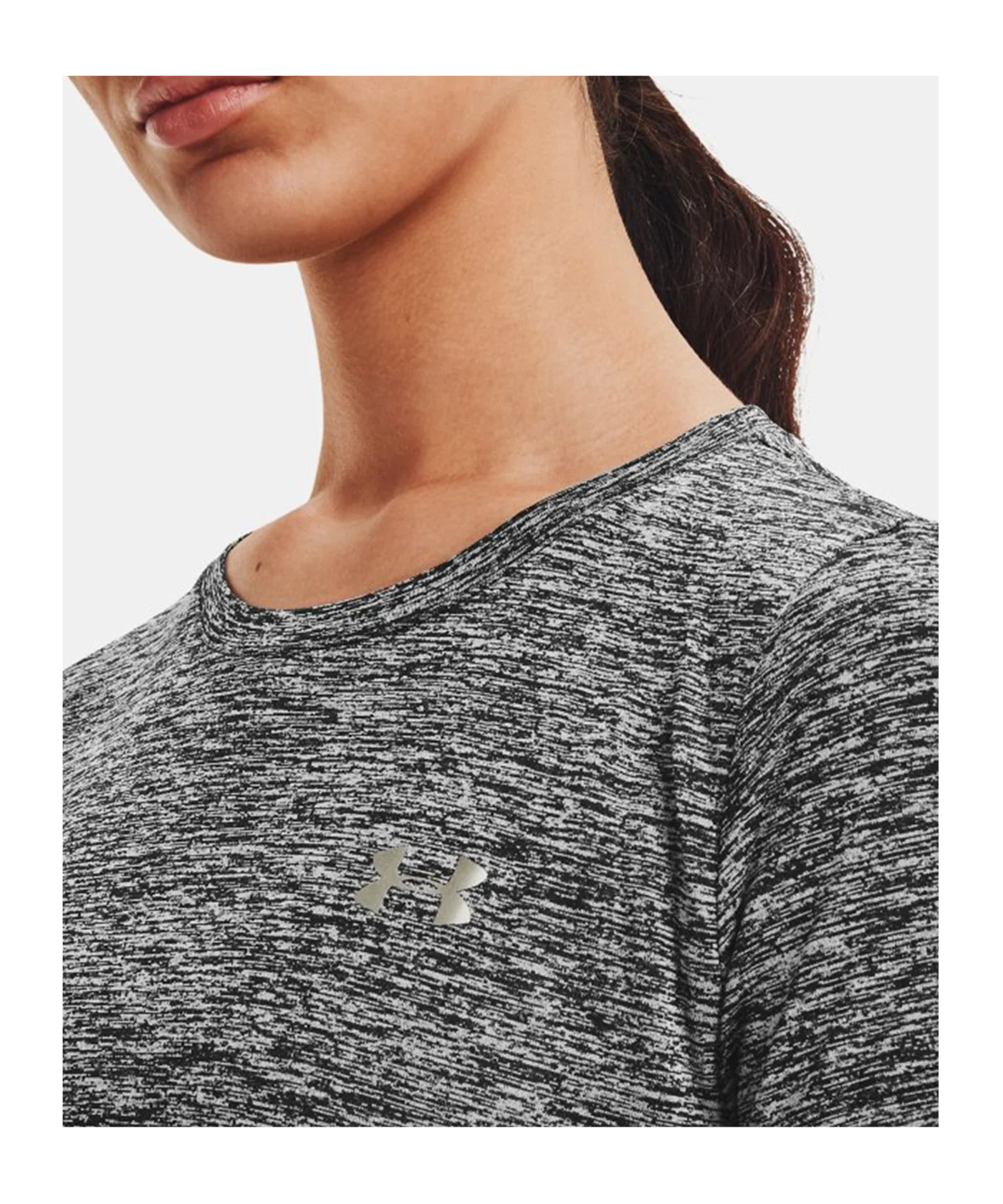 Under Armour Tech Twist T-Shirt Damen Schwarz F001