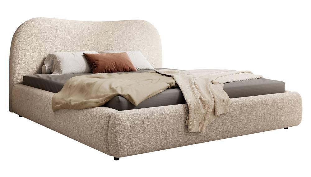 NADUVI Collection Sombala Bedframe - 180 x 200 cm - Beige