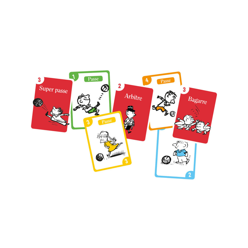 Jeu du Petit Nicolas - Le Match de Foot- Jeu de cartes