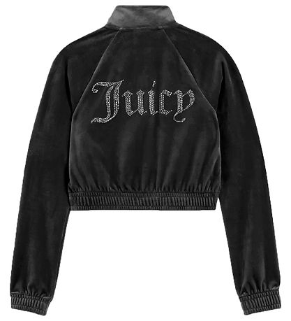 Juicy Couture Cardigan - Tasha - Velours - Schwarz