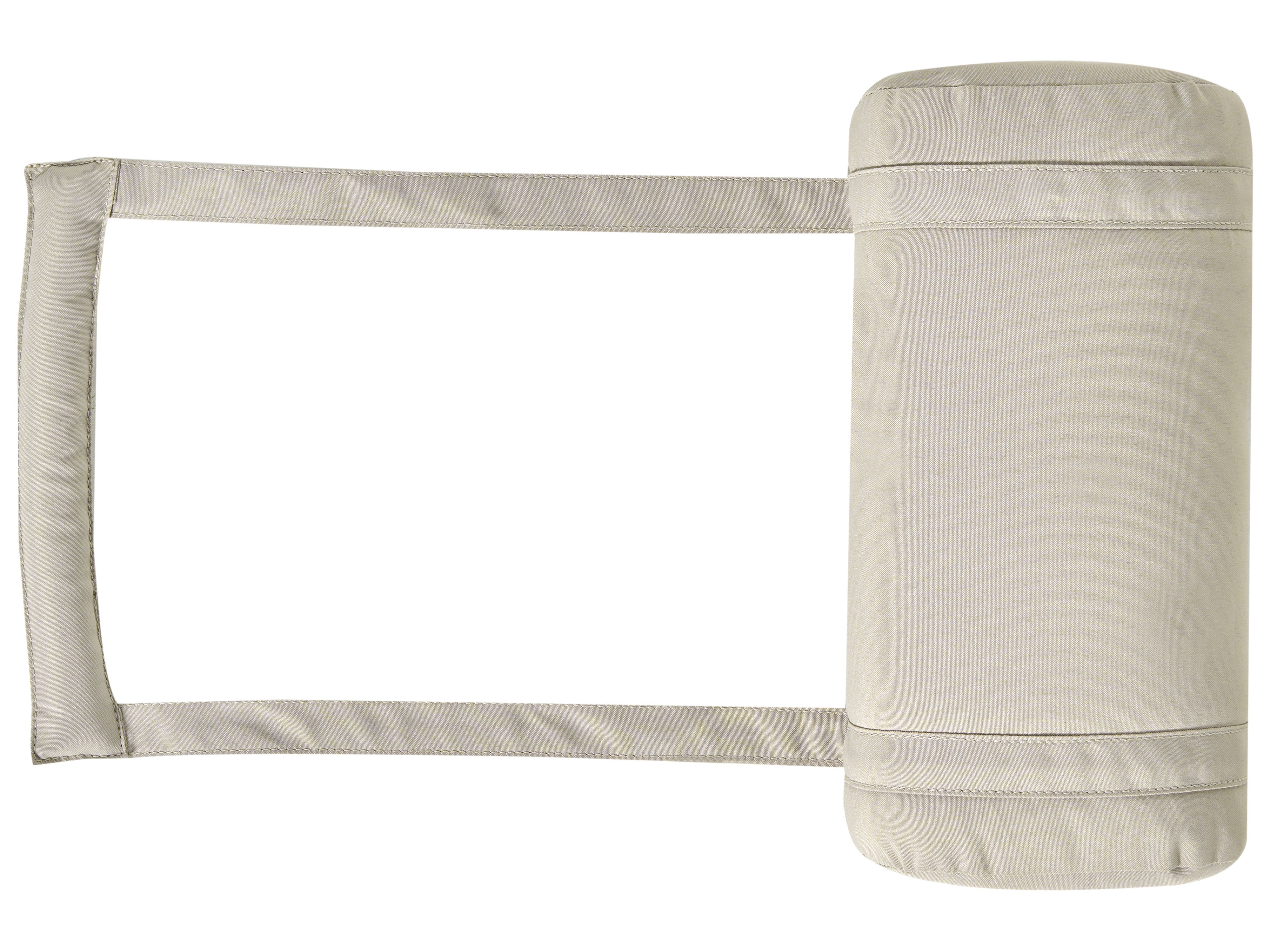 Ligstoel met kussen AMANTEA PREMIUM II Acaciahout Taupe