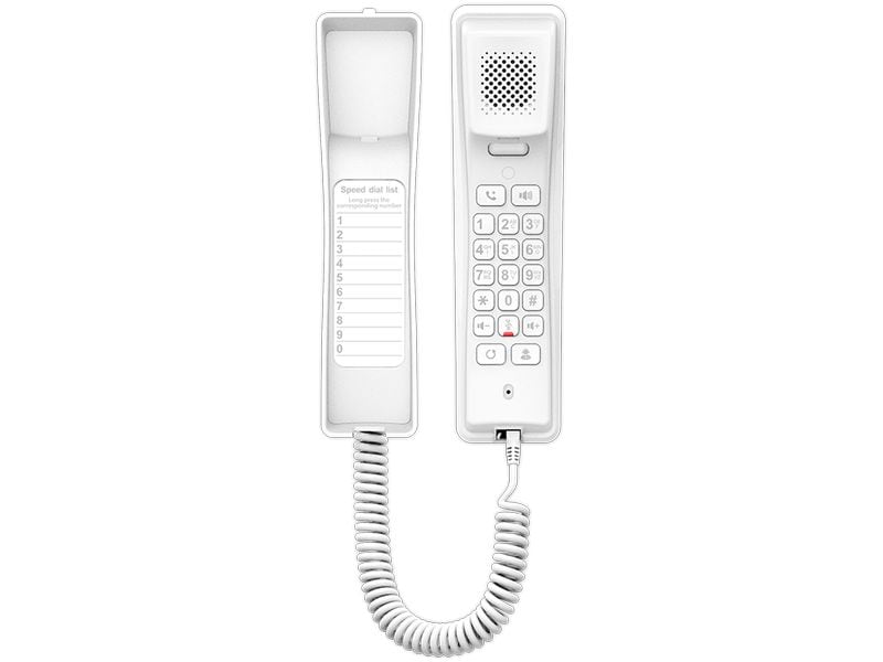 Fanvil Wand-/Tischtelefon H2U Weiss Fanvil H2U Kompaktes IP-Telefon