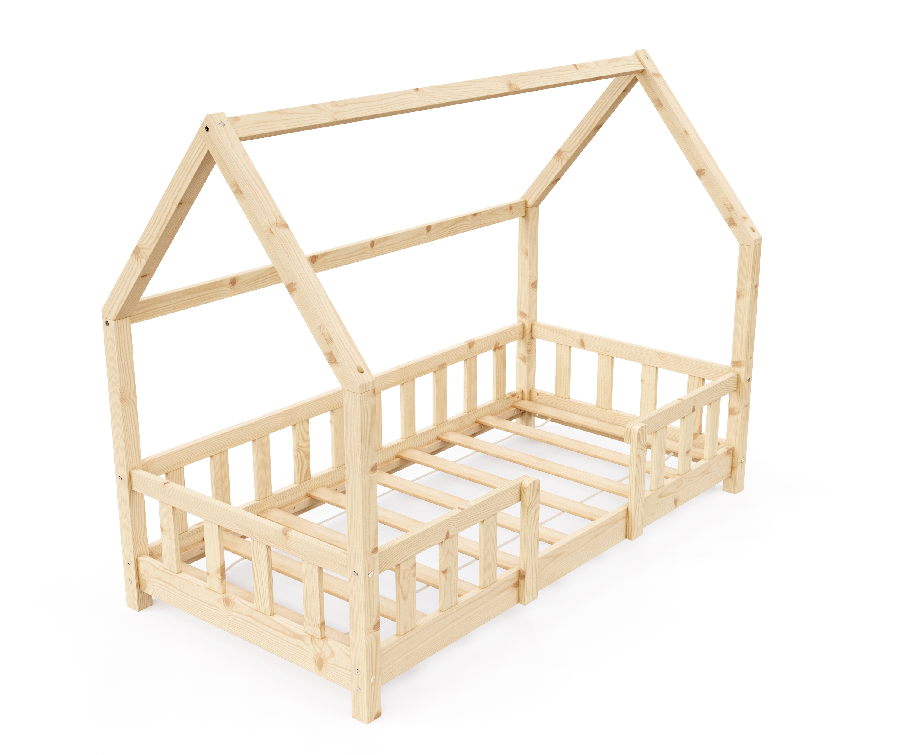 Kinderbett MAISON 70 x 140 cm natur