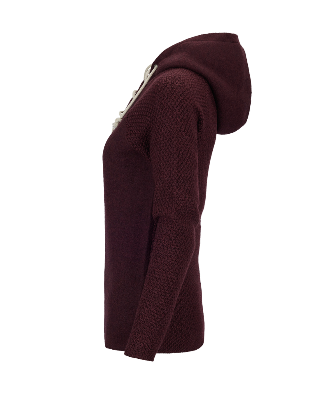 Boiled Hoodie Laced Dame 170/Heather