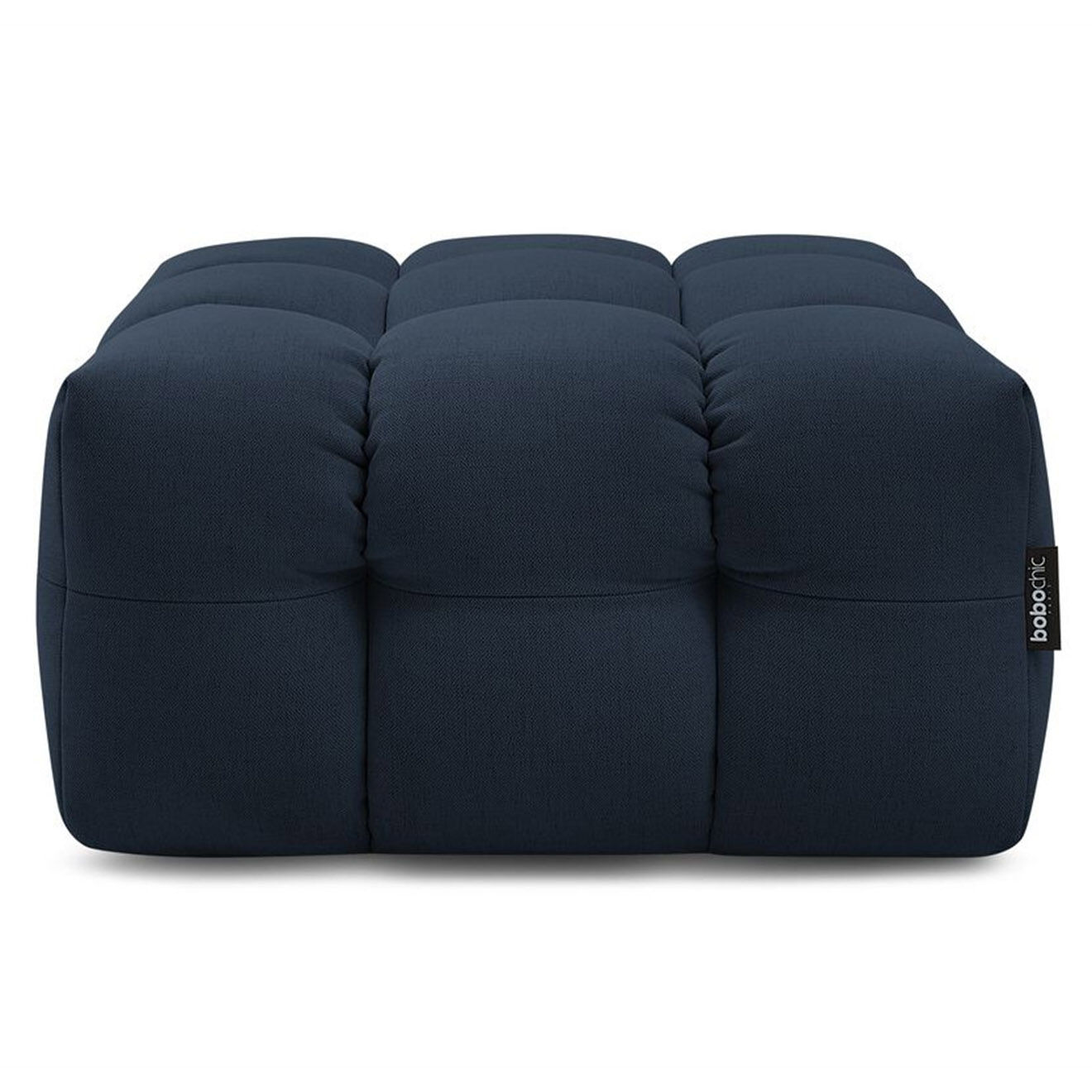 Bobochic Pouf Cloud bleu foncé  - 84x84x43 cm