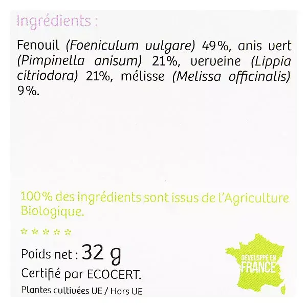 Vitavea - BioNutrisanté - Infusion Allaitement - 20 sachets