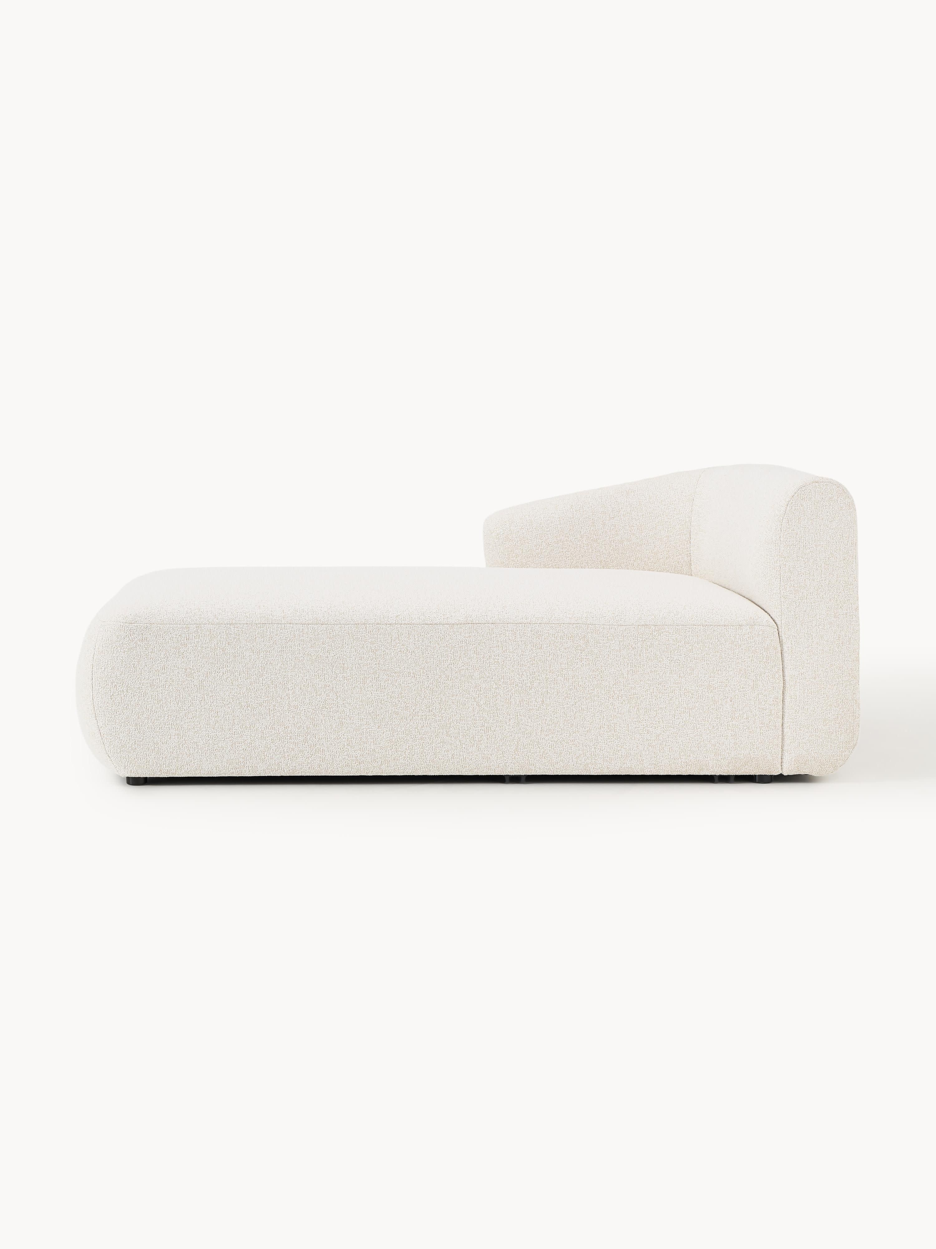 Bouclé ottomane hoekmodule Sofia