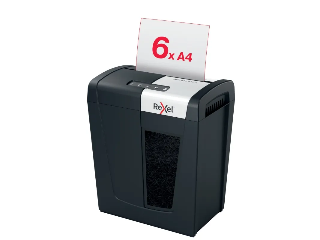 Makulator Rexel Secure MC6 mikromakulering 2x15 mm (P-5)